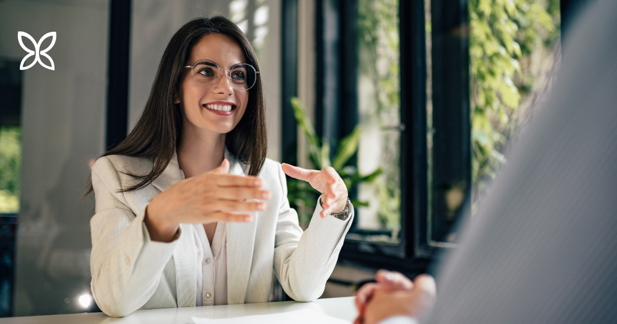 financial advisor discussing with client